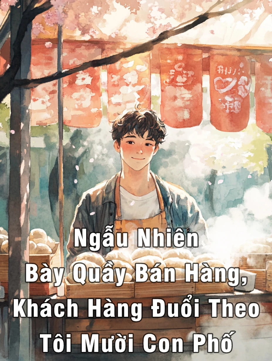 Ngẫu Nhiên Bày Quầy Bán Hàng, Khách Hàng Đuổi Theo Tôi Mười Con Phố